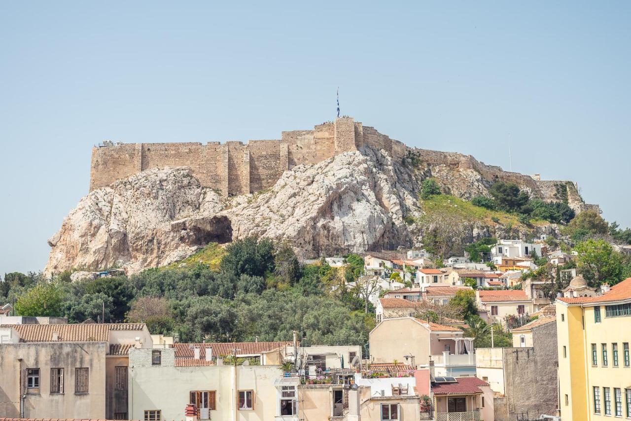 Studio Under Acropolis Rock Athen Exterior foto